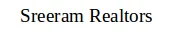 Sreeram Realtors logo