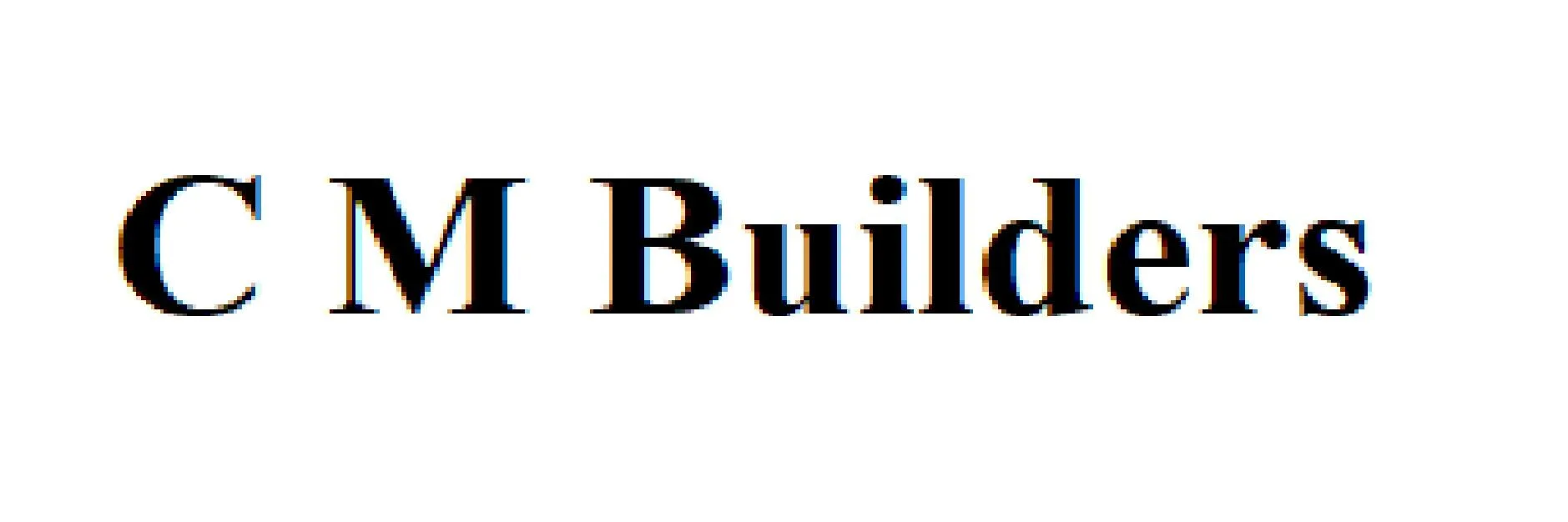 C M Builders logo