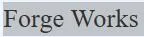 Forge Works logo
