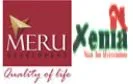 Meru Developers and Xenai Homes logo