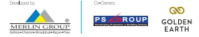 Merlin Group and PS Group and Golden Earth logo