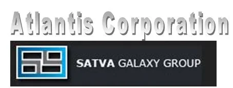 Satva Galaxy Group and Atlantis Corporation logo