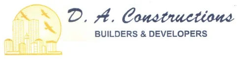 DA Constructions logo