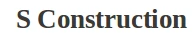 S Construction logo