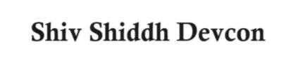 Shiv Shiddh Devcon logo