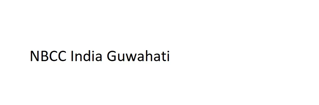 NBCC India Guwahati logo