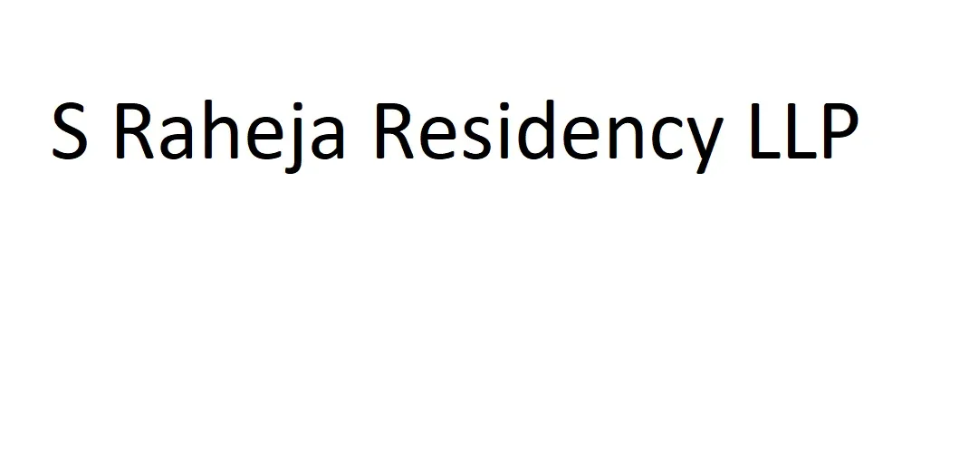 S Raheja Residency LLP logo