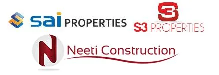 S3 and Sai Properties and Neeti Construction logo