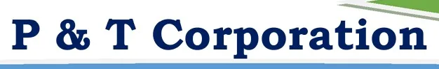 P and T Corporation logo