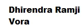 Dhirendra Ramji Vora logo