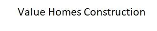 Value Homes Construction logo