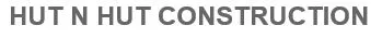 Hut n Hut Construction logo
