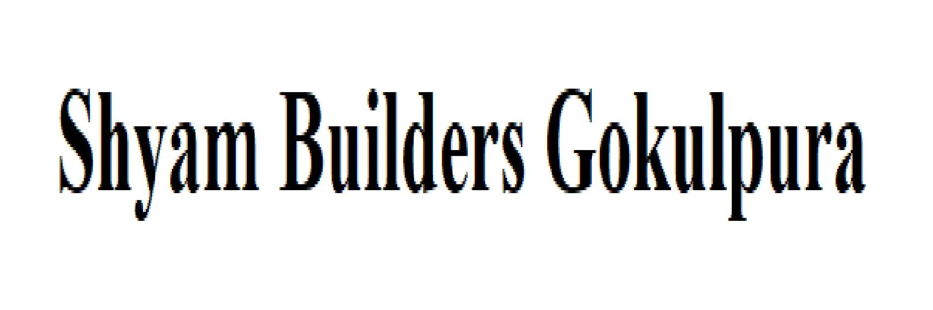 Shyam Builders Gokulpura logo