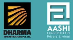 Dharma Infrastructure and Aashi Construction logo