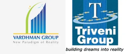 Vardhman Group and Triveni Group logo