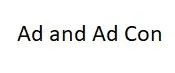 Ad and Ad Con logo