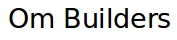 Om Builders Ahmedabad logo