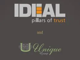 Ideal Group and Unique Group logo