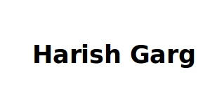 Harish Garg logo