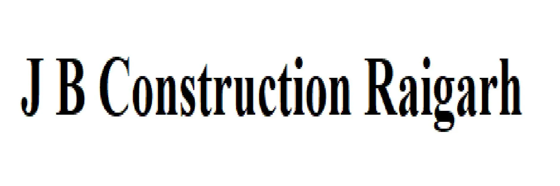 J B Construction Raigarh logo