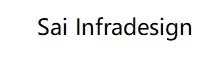 Sai Infradesign logo