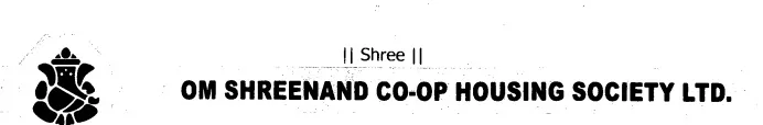 OM SHREENAND CHS logo