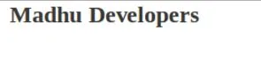 Madhu Developers logo