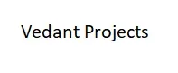 Vedant Projects Ahmedabad logo