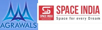 Space India and Agrawals Group logo
