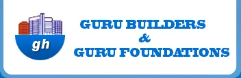 Guru Builders and Guru Foundations logo