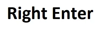 Right Enter photo