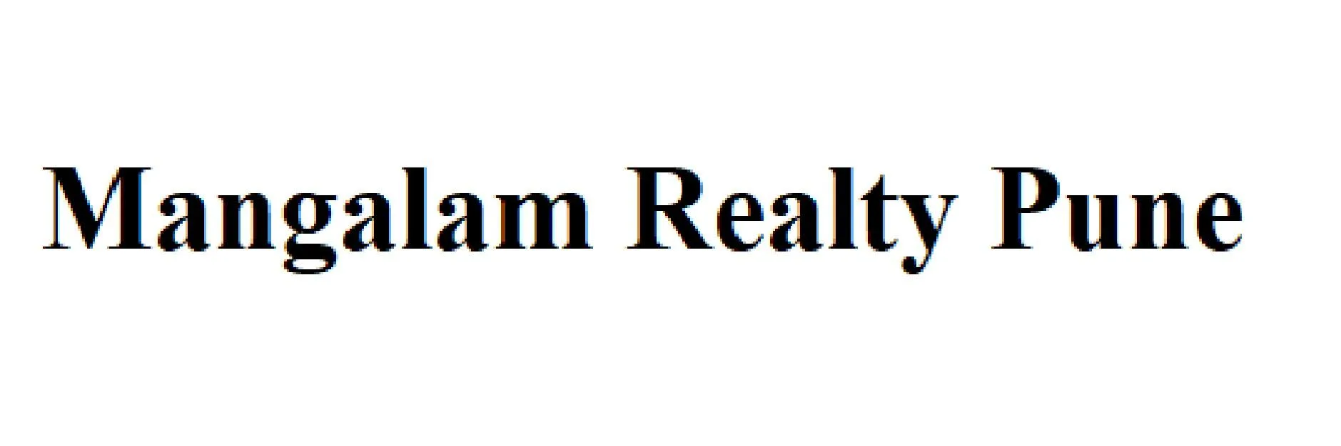 Mangalam Realty Pune logo