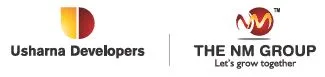 Usharna Developers and The NM Group logo