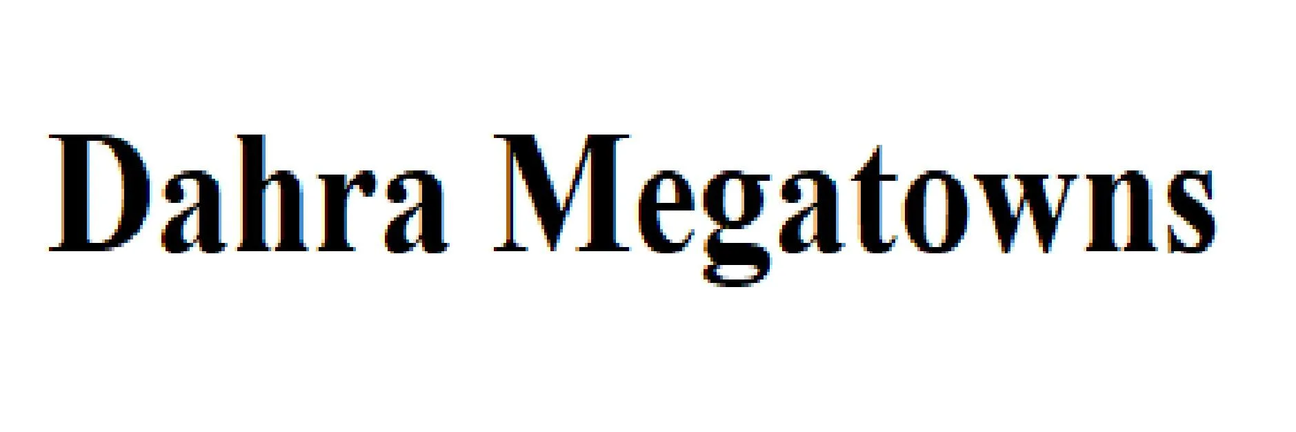 Dahra Megatowns logo