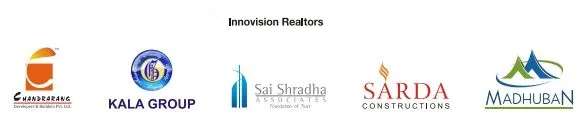 Innovision and Madhuban and Chandrarang and Kala a logo