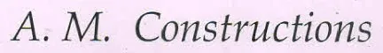 AM Constructions logo