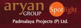 Padmalaya Projects and Spotlight and Aryan Group logo