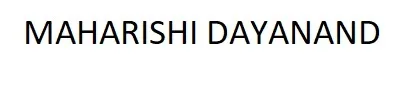 MAHARISHI DAYANAND logo