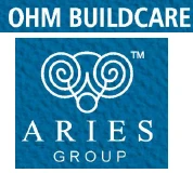 OHM Buildcare And Aries Group logo
