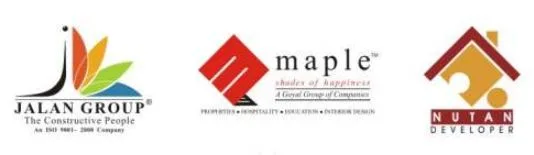 Jalan Group and Maple Group and Nutan Developers logo