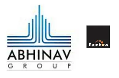 Abhinav Group and Rainbow Housing logo