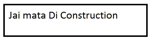 Jai Mata Di Construction logo