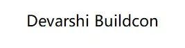 Devarshi Buildcon logo