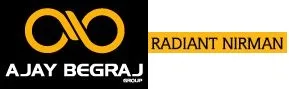 Ajay Begraj Group and Radiant Nirman logo