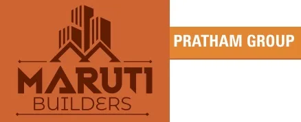 Maruti Builders and Pratham Group logo