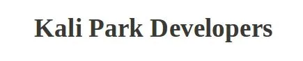 Kali Park Developers logo