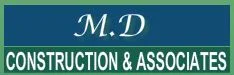 M D Construction and Associates logo
