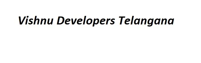 Vishnu Developers Telangana logo