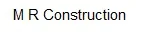 M R Construction Vadodara logo