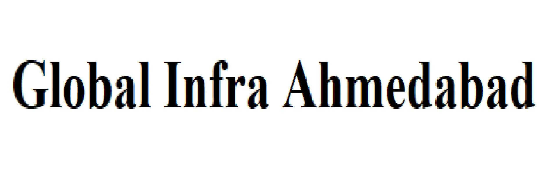 Global Infra Ahmedabad logo